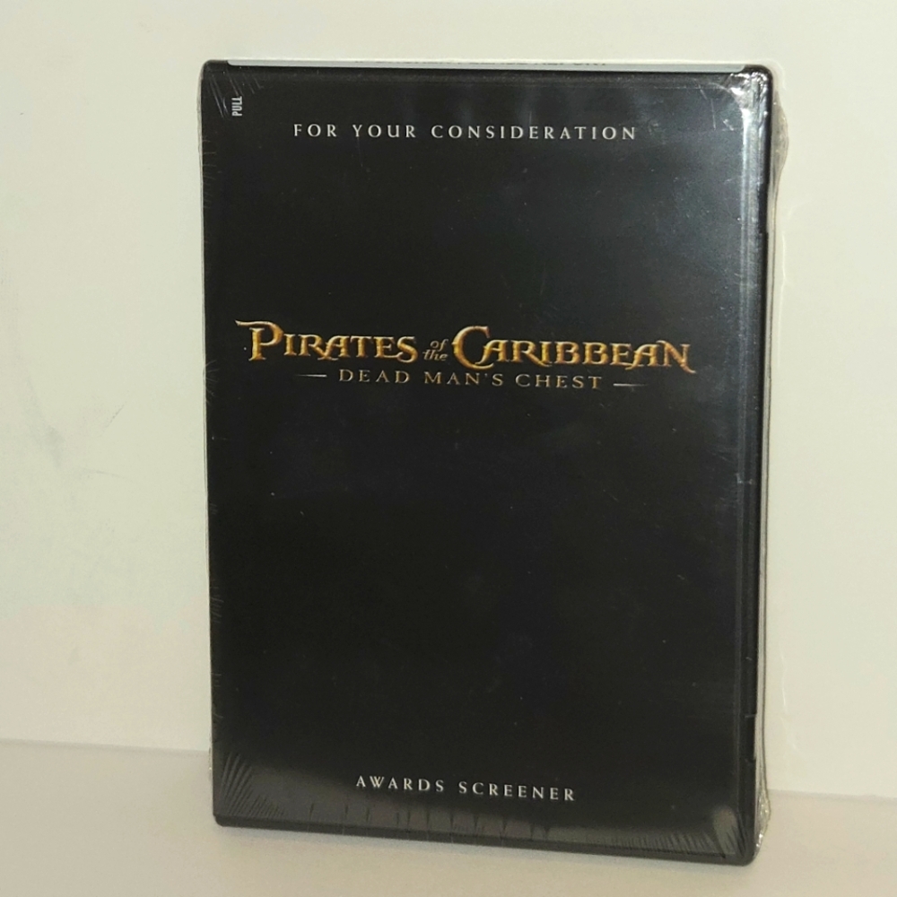 NEW MOVIE AWARDS SCREENER PIRATES OF THE CARIBBEAN DEAD MANS CHEST SEALED UNOPEN